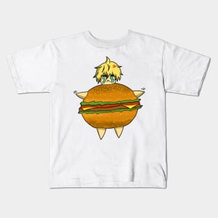 Chibi hamburger Kids T-Shirt